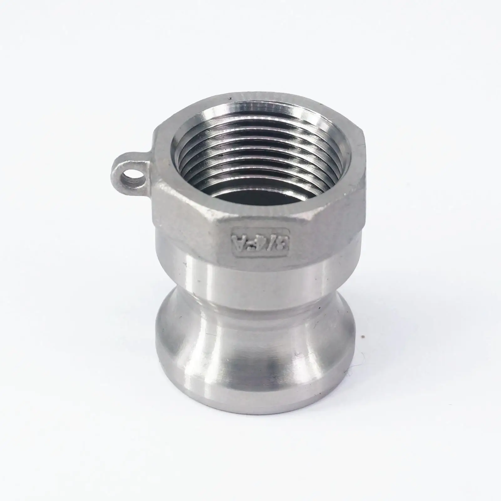 3/4" BSP Female Thread 304 Stainless Steel Type A Plug Camlock Fitting Cam and Groove Coupling
3/4" BSP Female Thread 304 Stainless Steel Type A Plug Camlock Fitting Cam and Groove Coupling