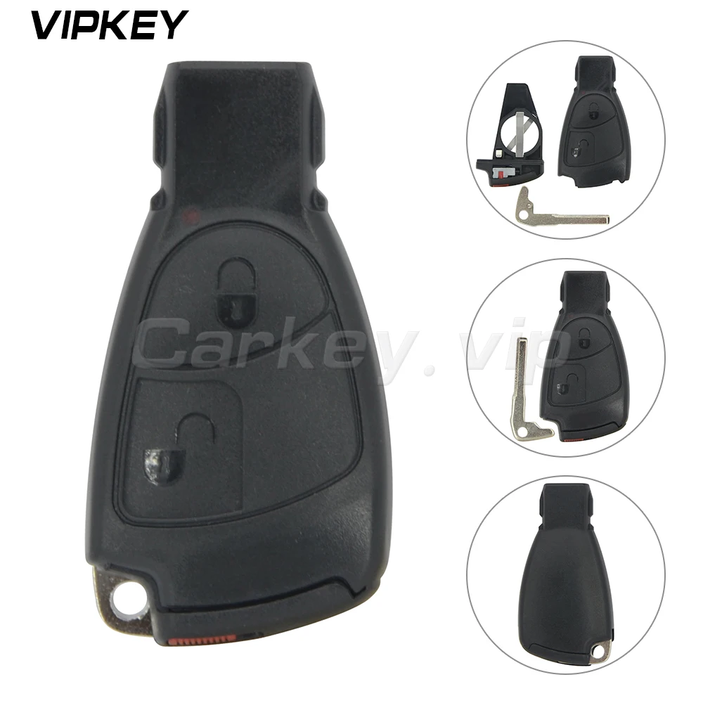 Remotekey 2 button with battery holder for Mercedes benz C E ML Class 1998 - 2010 replacement Smart key shell case
Remotekey 2 button with battery holder for Mercedes benz C E ML Class 1998 - 2010 replacement Smart key shell case