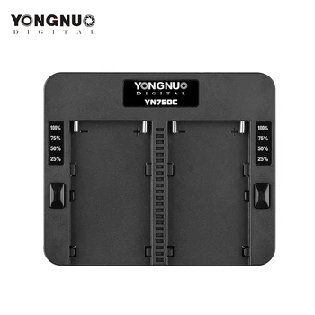 YONGNUO YN750C Lithium Battery Charger Dual Channel Battery Fast Charge Compatible for Sony NP-F750 NP-F550 NP-F950/B NP-F530
YONGNUO YN750C Lithium Battery Charger Dual Channel Battery Fast Charge Compatible for Sony NP-F750 NP-F550 NP-F950/B NP-F530