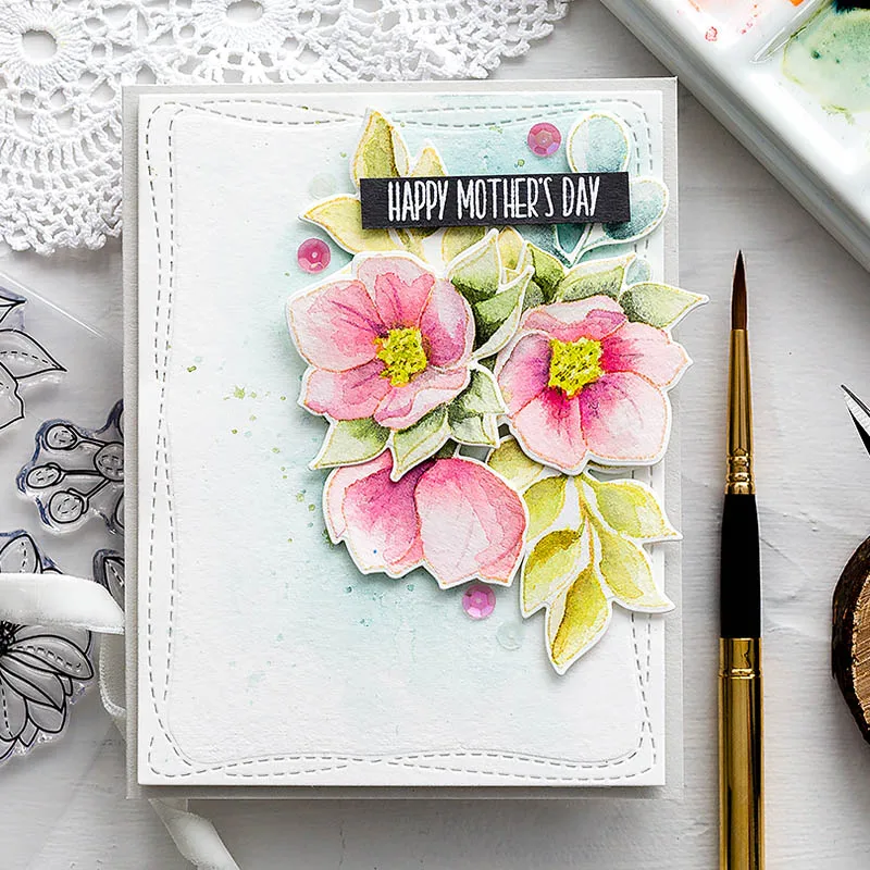 Die Cuts Template DIY Scrapbooking Transparent Stamps Decor Crafts Three Flowers Embossing Metal Cutting Dies Stencil 1 Set
Die Cuts Template DIY Scrapbooking Transparent Stamps Decor Crafts Three Flowers Embossing Metal Cutting Dies Stencil 1 Set