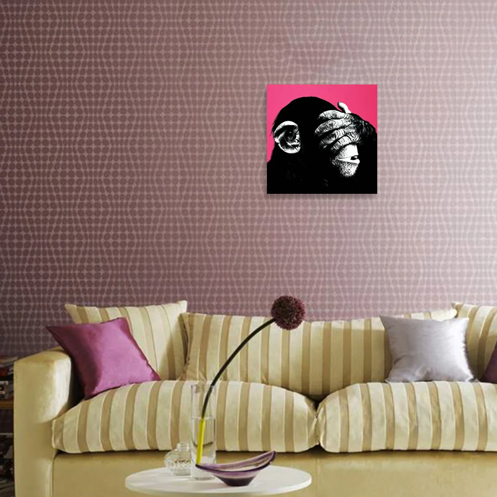 Artist Design Colorful Chimps Oil Painting for Living Room Handmade Black and White Orangutans Family Painting Monkeys
Artist Design Colorful Chimps Oil Painting for Living Room Handmade Black and White Orangutans Family Painting Monkeys