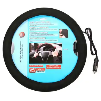 Universal 38cm Steering Covers Heater 12V Car Steering-Wheel Cover Winter Warm Comfortable Heated Heating Steering Wheel Cover
Universal 38cm Steering Covers Heater 12V Car Steering-Wheel Cover Winter Warm Comfortable Heated Heating Steering Wheel Cover