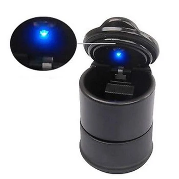 100% Brand New And High Quality PBT Plastic Portable Unique LED Light Ashtray Ash Cylinder Cup Holder Car Truck Precise
100% Brand New And High Quality PBT Plastic Portable Unique LED Light Ashtray Ash Cylinder Cup Holder Car Truck Precise