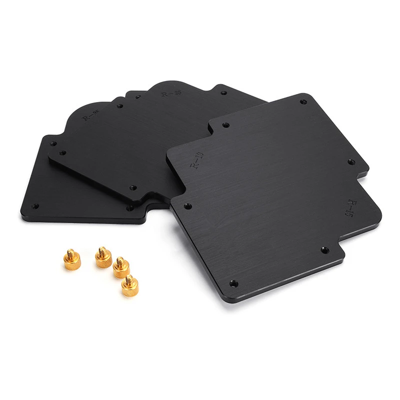 3pcs Router Corner Templates Woodworking Router Corner Jig R10 R20 R30 Router Templates Radius Jig Table Bit Corner Templates
3pcs Router Corner Templates Woodworking Router Corner Jig R10 R20 R30 Router Templates Radius Jig Table Bit Corner Templates