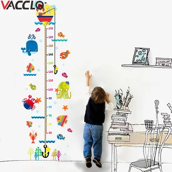 Vacclo Wall Stickers for Kids Room Cute Cat Hight Sticker Muursticker Children's Room Wall Decor Home Decoration Wall Decals
Vacclo Wall Stickers for Kids Room Cute Cat Hight Sticker Muursticker Children's Room Wall Decor Home Decoration Wall Decals