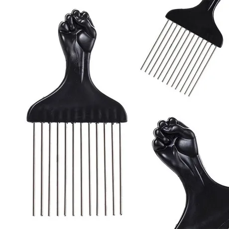 New Afro Hair Comb Insert Hair Curly Brush Fork Plastic Hair Pick Comb Anti-static Hairstyling Tool
New Afro Hair Comb Insert Hair Curly Brush Fork Plastic Hair Pick Comb Anti-static Hairstyling Tool