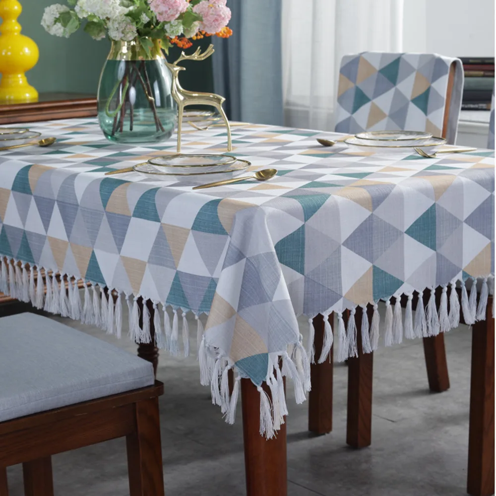 Concise Tea Table Tablecloth Cotton Fabric Small Fresh Northern Europe Style Ins Table Cloth Rectangle Table Cloth
Concise Tea Table Tablecloth Cotton Fabric Small Fresh Northern Europe Style Ins Table Cloth Rectangle Table Cloth