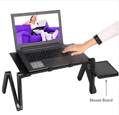 Computer Desk Portable Adjustable Foldable Laptop Notebook Lap PC Folding Desk Table Vented Stand Bed Tray
Computer Desk Portable Adjustable Foldable Laptop Notebook Lap PC Folding Desk Table Vented Stand Bed Tray