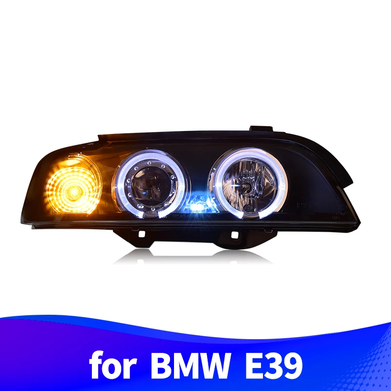 Фара в сборе для BMW E39 1995 2003 светодиодный ширина лампы ксеноновые фары ближнего и