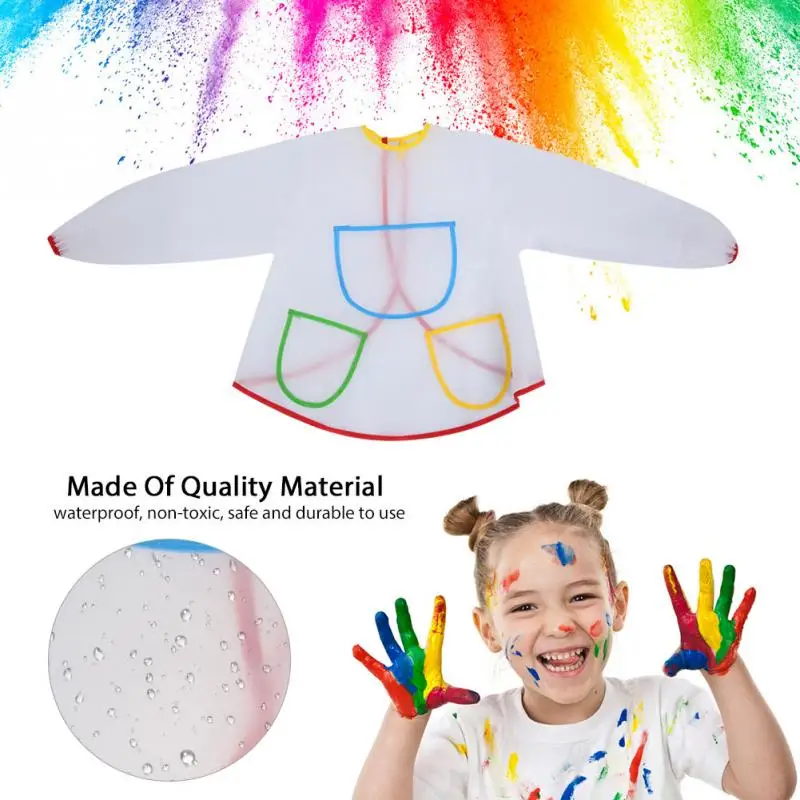1-3Year Old Kids Burp Clothes Long Sleeves Art Craft Painting Oil Prevention Apron Smock Bib Waterproof Baby Feeding Bib Toddler
1-3Year Old Kids Burp Clothes Long Sleeves Art Craft Painting Oil Prevention Apron Smock Bib Waterproof Baby Feeding Bib Toddler