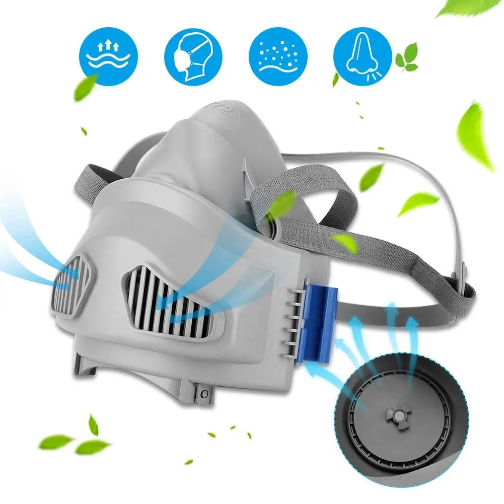 Industrial Half Face Type Siliceous Chemical Anti-Dust Respirator Filtration Of Gas Masks hot sale 2019
Industrial Half Face Type Siliceous Chemical Anti-Dust Respirator Filtration Of Gas Masks hot sale 2019