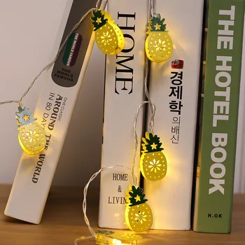 1.5M 3M Pineapple Shaped Fairy Lights String USB Battery powered Valentine's Day Hanging Garland Christmas Decoration For Home
1.5M 3M Pineapple Shaped Fairy Lights String USB Battery powered Valentine's Day Hanging Garland Christmas Decoration For Home