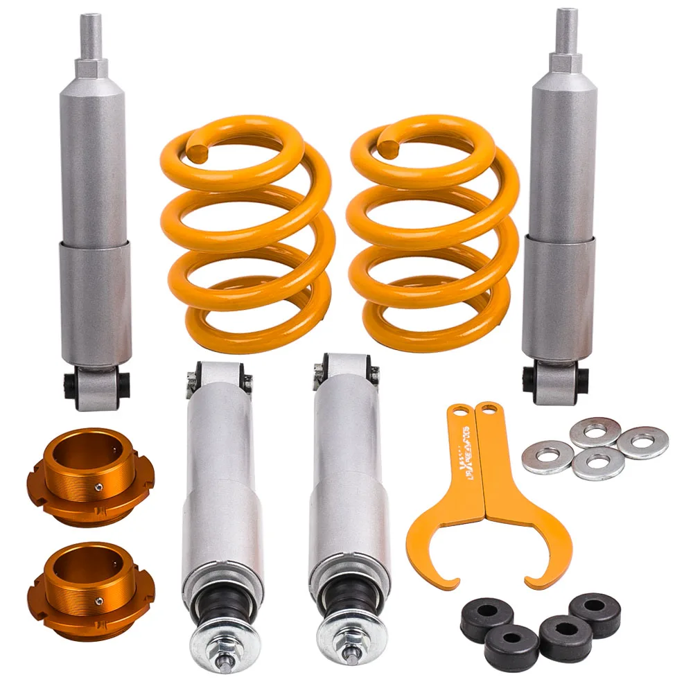 Full Coilover Suspensions for VW T4 Transporter Shock Absorber Struts Kit 91-03
Full Coilover Suspensions for VW T4 Transporter Shock Absorber Struts Kit 91-03