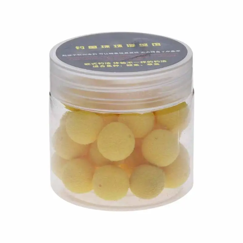 30pcs 12mm Carp Fishing Bait Smell Popups Boilies 5 Flavors Strong Floating Yellow Ball Beads Feeder Artificial Carp Lure pesca
30pcs 12mm Carp Fishing Bait Smell Popups Boilies 5 Flavors Strong Floating Yellow Ball Beads Feeder Artificial Carp Lure pesca