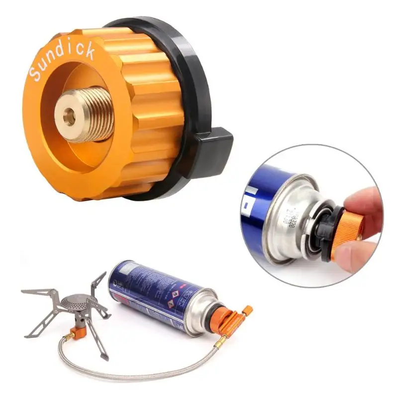 Outdoor Camping Stove Burner Gas Tank Adaptor Plit Type Furnace Converter Connector
Outdoor Camping Stove Burner Gas Tank Adaptor Plit Type Furnace Converter Connector