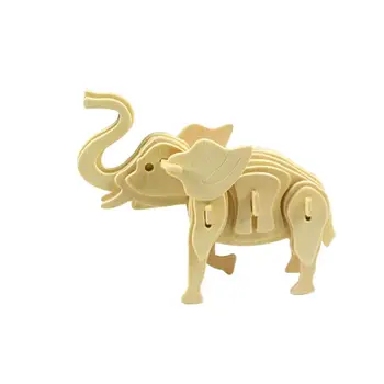 1 Set 3D Puzzles Animal Early Learning Wooden Elephant Educational Toy Puzzles Jigsaw for Kids Children Students
1 Set 3D Puzzles Animal Early Learning Wooden Elephant Educational Toy Puzzles Jigsaw for Kids Children Students