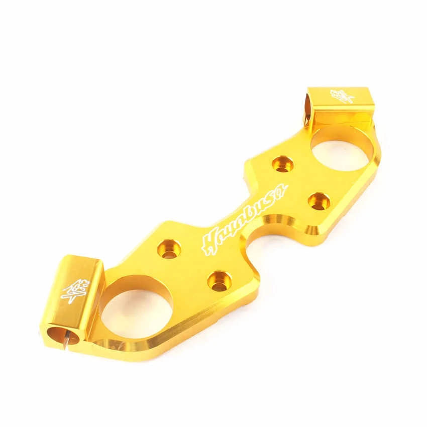 For Suzuki Hayabusa GSXR1300 2008 2009 2010 2011 2012 2013 motorcycle accessories Gold CNC Triple Tree Front End Upper Top Clamp
For Suzuki Hayabusa GSXR1300 2008 2009 2010 2011 2012 2013 motorcycle accessories Gold CNC Triple Tree Front End Upper Top Clamp