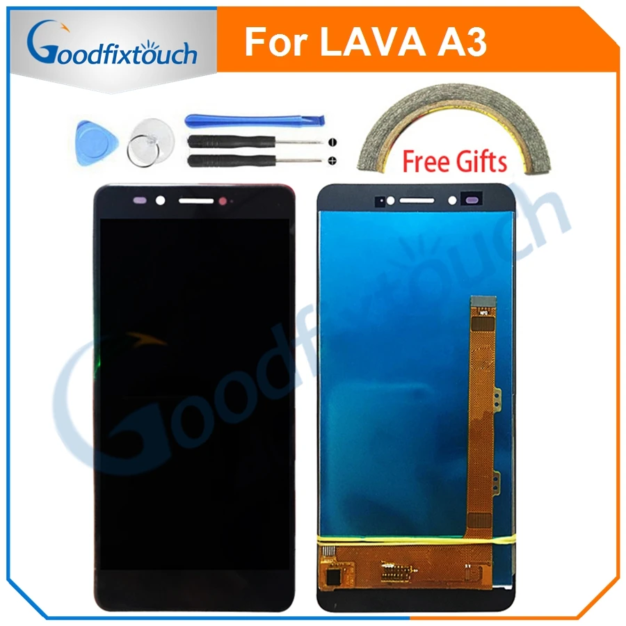 LCD Screen For LAVA A3 LCD Display Touch Screen Digitizer Assembly Touch Panel For LAVA A3 Replacement Parts
LCD Screen For LAVA A3 LCD Display Touch Screen Digitizer Assembly Touch Panel For LAVA A3 Replacement Parts