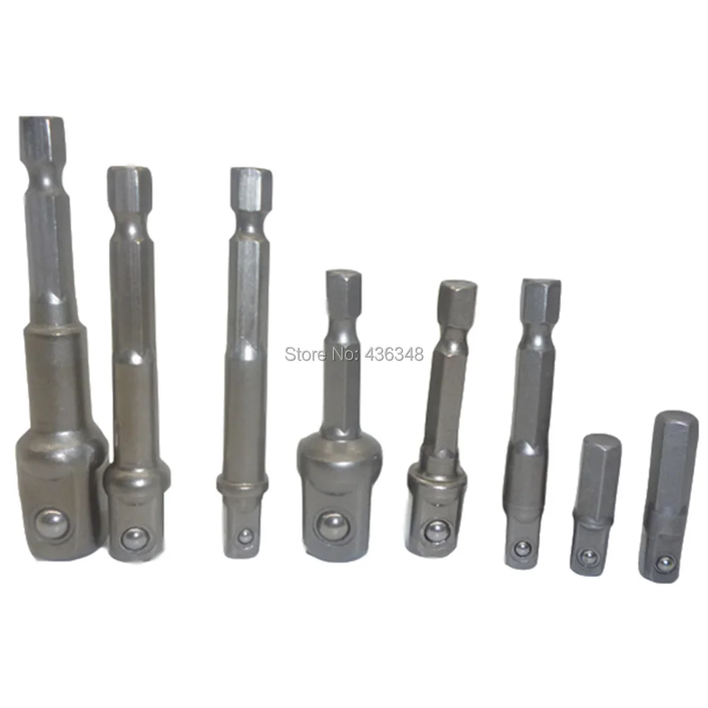 8x Socket Bit Adapter Drill Bit Nut Driver Power Extension Bar Electric Impact Driver Power Extension Socket Bits 1/4" 3/8" 1/2"
8x Socket Bit Adapter Drill Bit Nut Driver Power Extension Bar Electric Impact Driver Power Extension Socket Bits 1/4" 3/8" 1/2"