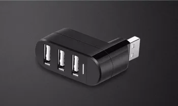200pcs Rotatable High Speed 3 Ports USB 2.0 hub Splitter Adapter for Notebook/Tablet Computer PC Peripherals
200pcs Rotatable High Speed 3 Ports USB 2.0 hub Splitter Adapter for Notebook/Tablet Computer PC Peripherals