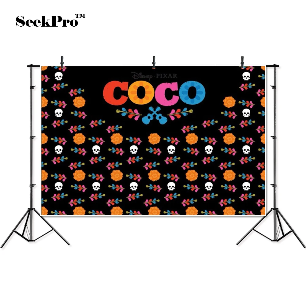 SeekPro coco Skull flowers baby kids music children Photo Background Printed Studio Professional Indoor Photographic Backdrops
SeekPro coco Skull flowers baby kids music children Photo Background Printed Studio Professional Indoor Photographic Backdrops