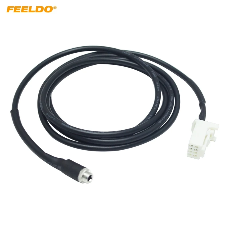 FEELDO Car Aux Audio Input Media Data Wire Adapter 8-Pin Port for Subaru Forester 6-Disc CD 3.5mm Female Aux Electronic Cabe5800
FEELDO Car Aux Audio Input Media Data Wire Adapter 8-Pin Port for Subaru Forester 6-Disc CD 3.5mm Female Aux Electronic Cabe5800