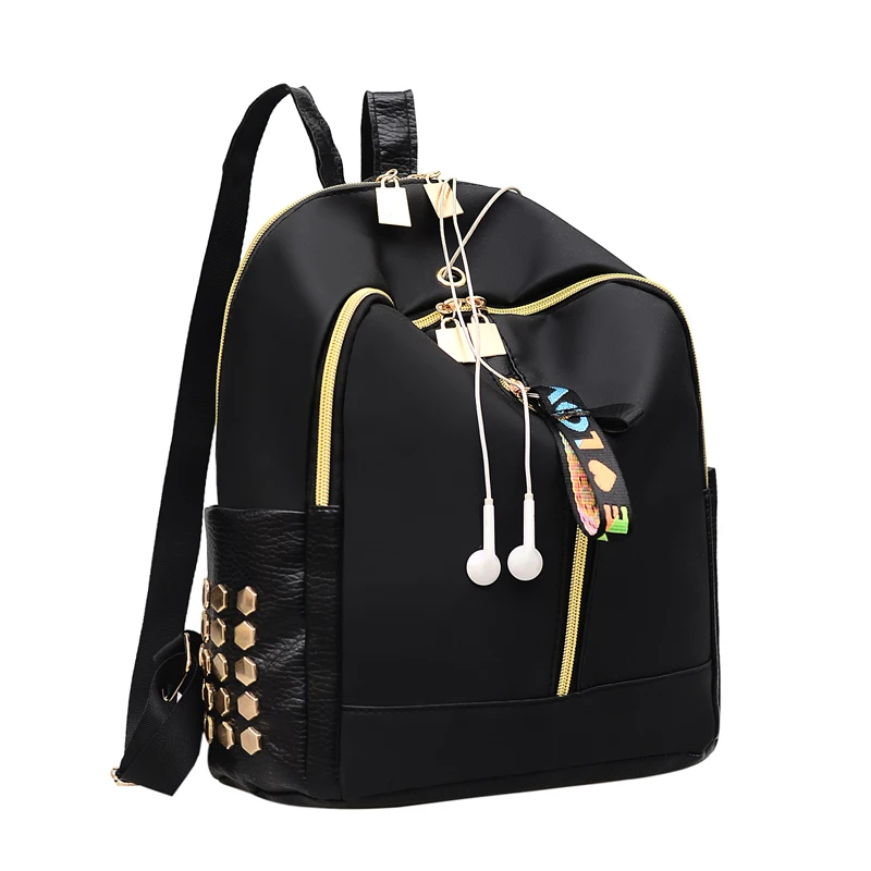2019 New Casual Backpack Women Black Waterproof Nylon School Bags for Teenage Girls High Quality Fashion Travel Tote Backpack
2019 New Casual Backpack Women Black Waterproof Nylon School Bags for Teenage Girls High Quality Fashion Travel Tote Backpack