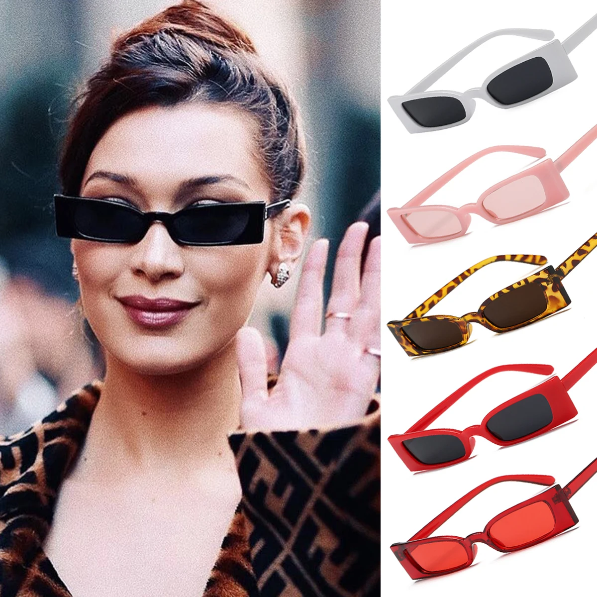 CANCHANGE 2018 New Sunglasses Women Unisex Vacation Sunglasses Exaggerated Fashion Square Cat Eye Retro Colorful
CANCHANGE 2018 New Sunglasses Women Unisex Vacation Sunglasses Exaggerated Fashion Square Cat Eye Retro Colorful