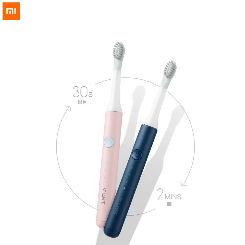 Xiaomi Mijia SO WHITE Sonic Electric Toothbrush IPX7 Waterproof Deep Clean Inductive Charging Acoustic Vibration Cleaning
Xiaomi Mijia SO WHITE Sonic Electric Toothbrush IPX7 Waterproof Deep Clean Inductive Charging Acoustic Vibration Cleaning