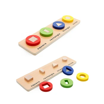 Geometric Shape Block Board Toy Wooden Hand Board Block Geometric Block Toy Cognitive Learning Toy Kids Early Educational Toy
Geometric Shape Block Board Toy Wooden Hand Board Block Geometric Block Toy Cognitive Learning Toy Kids Early Educational Toy