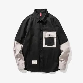 Spring New Jacket Men Fashion Contrast Color Stitching Casual Jacket Man Streetwear Wild Hip Hop Bomber Jacket Male Clothes
Spring New Jacket Men Fashion Contrast Color Stitching Casual Jacket Man Streetwear Wild Hip Hop Bomber Jacket Male Clothes