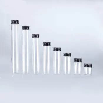 50pcs/lot 15/30/40/50/60/80/100/110ml Clear Food Perfume Bottles Glass Vial Container Jars Black Screw Cap For Wedding Decor
50pcs/lot 15/30/40/50/60/80/100/110ml Clear Food Perfume Bottles Glass Vial Container Jars Black Screw Cap For Wedding Decor