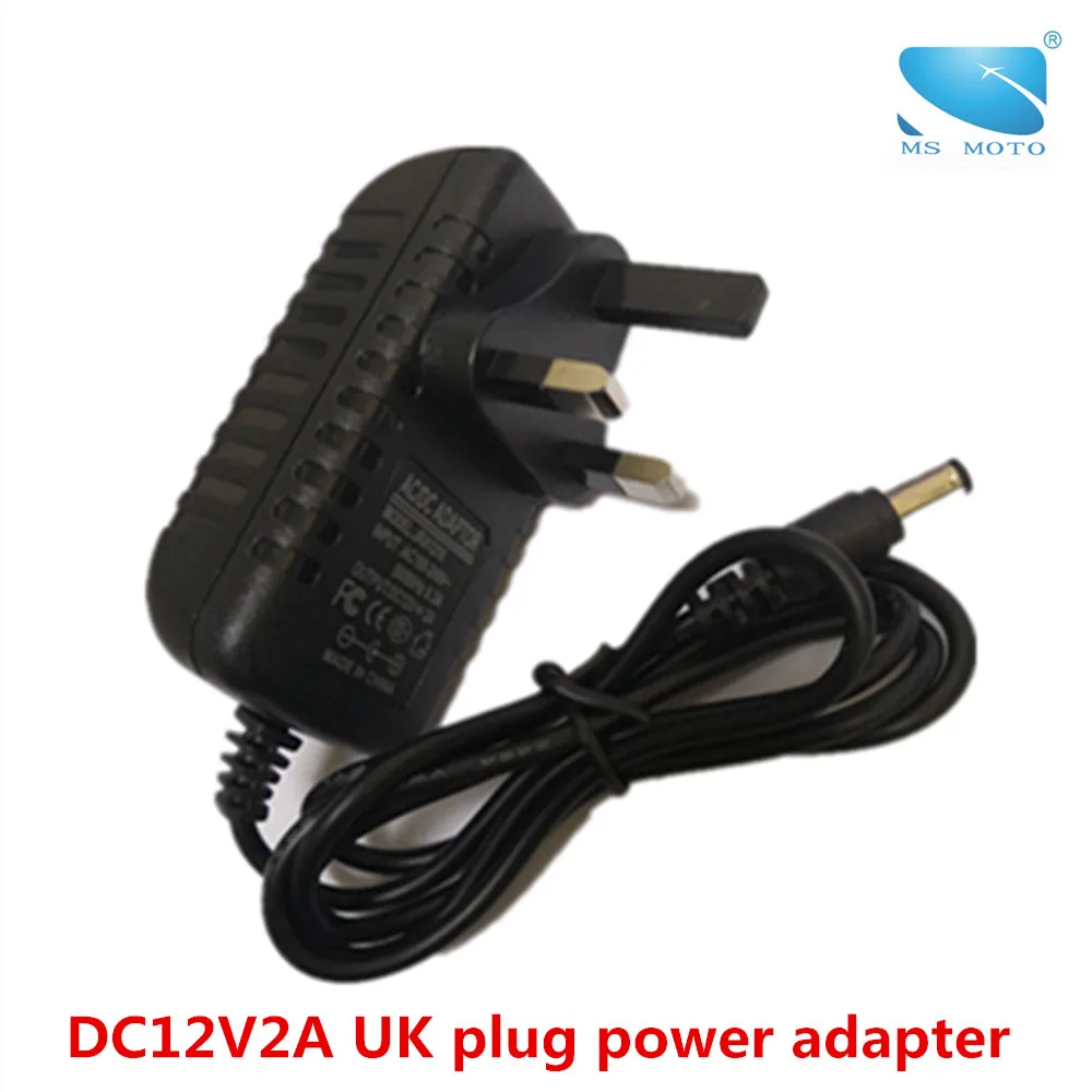 UKPlug адаптер Выход 12V2A 50/60Hz AC/DC Вход AC 100 V-240 V преобразователь 2000mA Питание CE