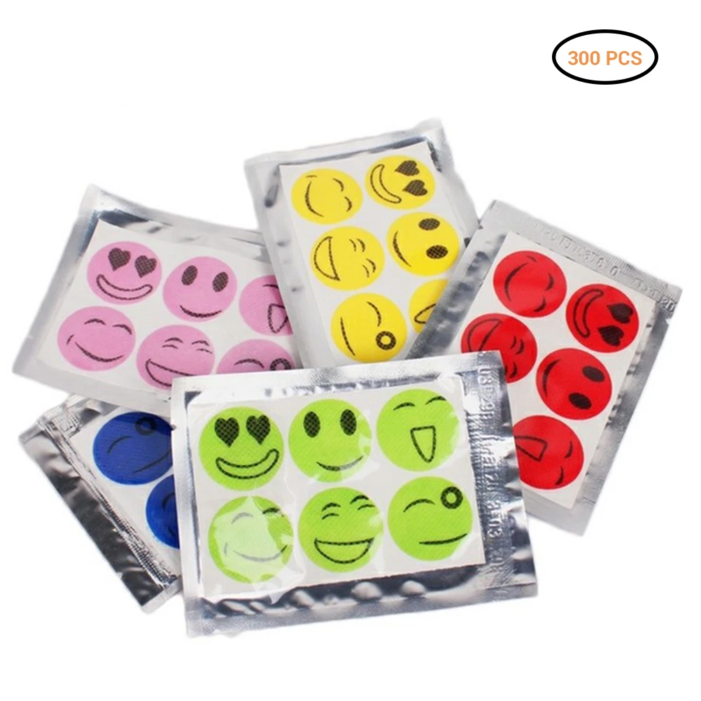 300Pcs Mosquiot Repellent Stickers Patches Smiling Face Drive Midge Citronella Oil Mosquito Killer Cartoon Repeller Stick
300Pcs Mosquiot Repellent Stickers Patches Smiling Face Drive Midge Citronella Oil Mosquito Killer Cartoon Repeller Stick