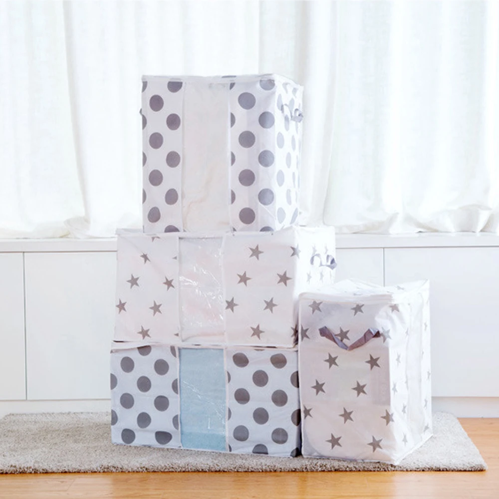 Foldable Storage Bag Clothes Blanket Quilt Sweater Organizer Bag Durable Non-woven Fabric Storage Bags Clothes Cabinet Organizer
Foldable Storage Bag Clothes Blanket Quilt Sweater Organizer Bag Durable Non-woven Fabric Storage Bags Clothes Cabinet Organizer