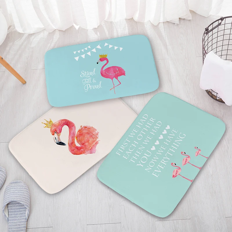 Flamingo door mat kitchen carpet floor mat doormat printed anti-slip Waterproof door mat entrance kitchen mat outdoor bath
Flamingo door mat kitchen carpet floor mat doormat printed anti-slip Waterproof door mat entrance kitchen mat outdoor bath