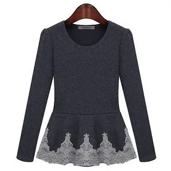 Women Ladies Lace Floral Crochet Slim Plain Top Long Sleeve Ruffle Casual Blouse Long Top Shirt
Women Ladies Lace Floral Crochet Slim Plain Top Long Sleeve Ruffle Casual Blouse Long Top Shirt