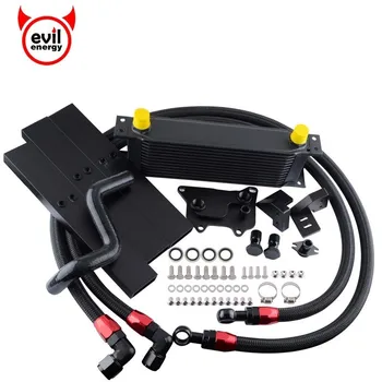 evil energy 13 Rows AN10 Oil Cooler +AN10 Oil Lines Kit Fits VW Golf MK7 GTI Engine EA-888 III
evil energy 13 Rows AN10 Oil Cooler +AN10 Oil Lines Kit Fits VW Golf MK7 GTI Engine EA-888 III