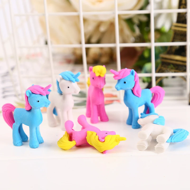 1Pc Kawaii Unicorn Rubber Eraser Detachable Trojan Horse Pencil Eraser For Kids Girls Toys School Correction Stationery Supplies
1Pc Kawaii Unicorn Rubber Eraser Detachable Trojan Horse Pencil Eraser For Kids Girls Toys School Correction Stationery Supplies