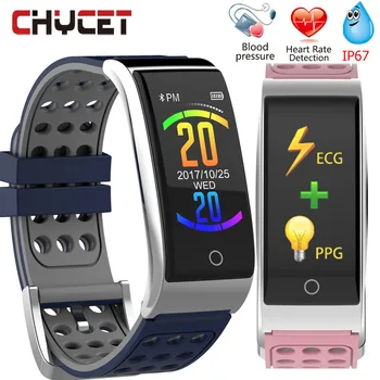 Smart wristband ECG PPG Watch Blood Pressure Women Fitness Tracker Watch Activity Tracker Heart Rate Monitor Waterproof Sport
Smart wristband ECG PPG Watch Blood Pressure Women Fitness Tracker Watch Activity Tracker Heart Rate Monitor Waterproof Sport