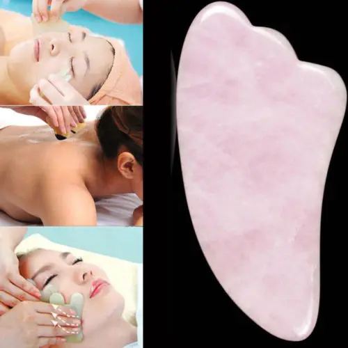 Pink Solid Crystal jade Scrapping Plate Natural Rose Quartz Gua Sha Guasha Board Face Body SPA Massage Tool Hot
Pink Solid Crystal jade Scrapping Plate Natural Rose Quartz Gua Sha Guasha Board Face Body SPA Massage Tool Hot