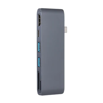 USB HUB TYPE-C USB 3.0 Hub to 4K*2K 30Hz HD Charging SD/TF Card Reader Adapter For MacBook Pro Nintendo
USB HUB TYPE-C USB 3.0 Hub to 4K*2K 30Hz HD Charging SD/TF Card Reader Adapter For MacBook Pro Nintendo