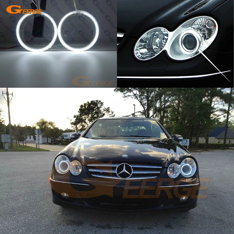 For Mercedes Benz CLK CLASS W209 CLK350 CLK500 CLK550 2007 2008 2009 Xenon headlight Excellent Ultra bright CCFL Angel Eyes kit
For Mercedes Benz CLK CLASS W209 CLK350 CLK500 CLK550 2007 2008 2009 Xenon headlight Excellent Ultra bright CCFL Angel Eyes kit