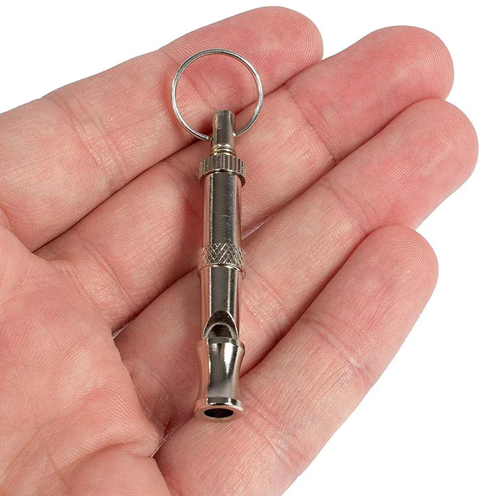 Portable Pet Dog Whistle Keychain Two-tone Ultrasonic Flute Stop Barking Sound Repeller Dog Training Whistle
Portable Pet Dog Whistle Keychain Two-tone Ultrasonic Flute Stop Barking Sound Repeller Dog Training Whistle
