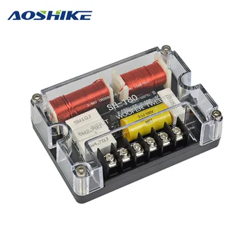 AOSHIKE Two Ways Treble SubWoofer Speakers Frequency Divider Filter Car Fever Crossover Aduio Board DIY For Sound System
AOSHIKE Two Ways Treble SubWoofer Speakers Frequency Divider Filter Car Fever Crossover Aduio Board DIY For Sound System