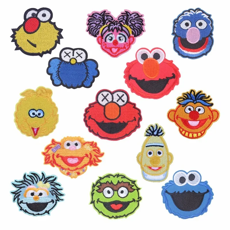 Pulaqi Sesame Street Patches Iron On Clothes DIY Hat T-shirt Peace And Love Patch For Men Kids Women Decoration Applique F
Pulaqi Sesame Street Patches Iron On Clothes DIY Hat T-shirt Peace And Love Patch For Men Kids Women Decoration Applique F