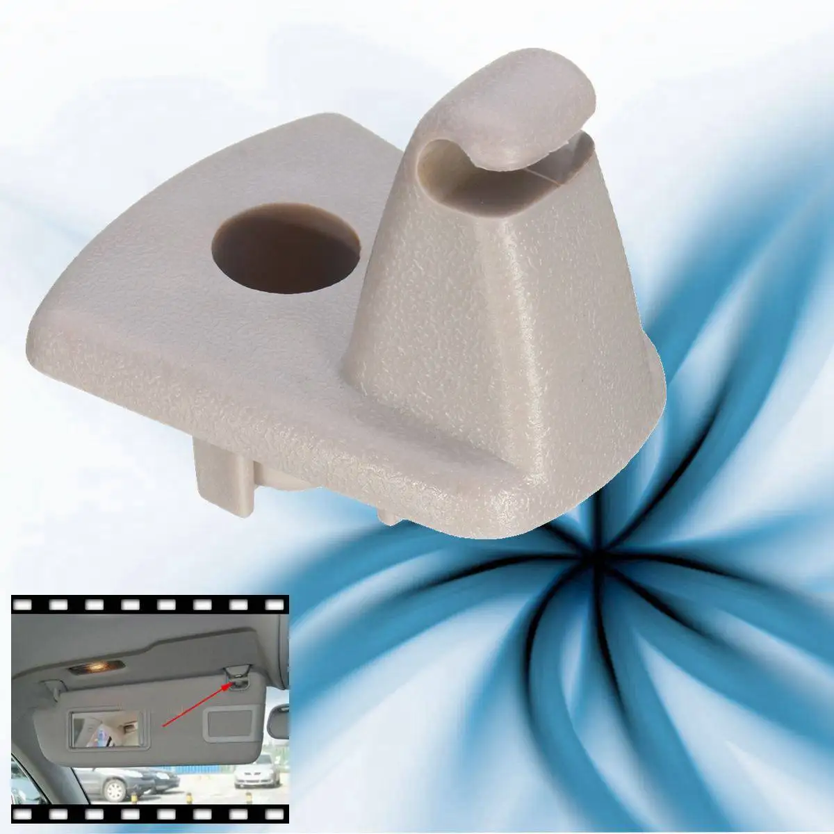 2pcs Car Sun Visor Clips Bracket Hanger Clip Hook Holder for Chrysler 300/Dodge Charger/Magnum 2005 2006 2007
2pcs Car Sun Visor Clips Bracket Hanger Clip Hook Holder for Chrysler 300/Dodge Charger/Magnum 2005 2006 2007