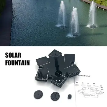 Mini Fountain Small Garden Solar Fountain With 7 Selectable Sprayer For Garden Pool Pond Decoration
Mini Fountain Small Garden Solar Fountain With 7 Selectable Sprayer For Garden Pool Pond Decoration