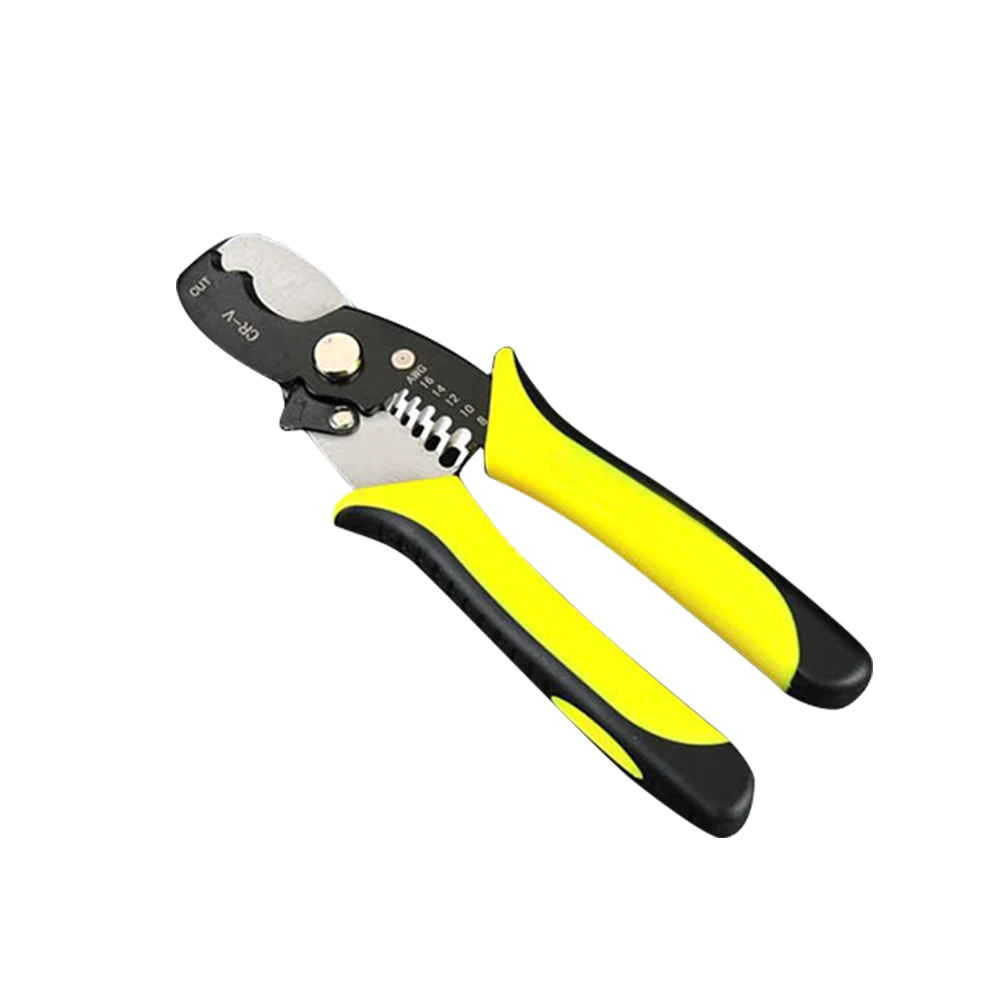 New Multifunctional Pliers Steel Cutting Tools Equipment Wire Stripping Pliers Double Colors Handle Peeling With Clamping
New Multifunctional Pliers Steel Cutting Tools Equipment Wire Stripping Pliers Double Colors Handle Peeling With Clamping