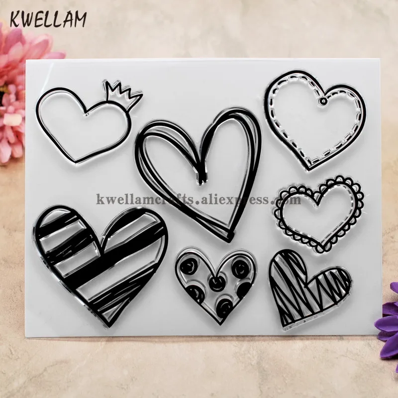 Heart Scrapbook DIY photo cards rubber stamp clear stamp transparent stamp 14x18cm KW7110811
Heart Scrapbook DIY photo cards rubber stamp clear stamp transparent stamp 14x18cm KW7110811